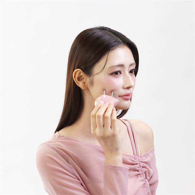 フェイスケア ハートチャーム グリッターピンク AX-NB514pk(グリッター