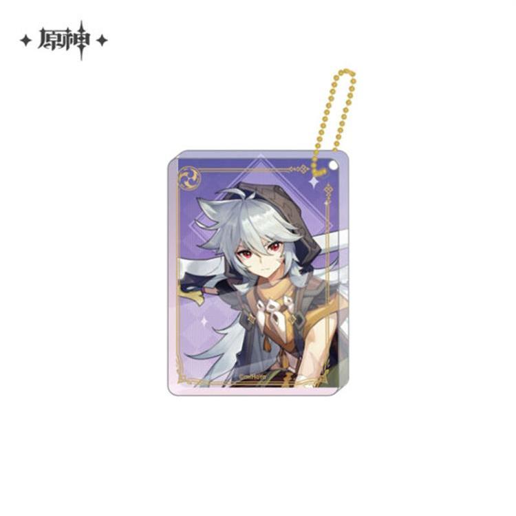 原神 キャラアクリルストラップ レザー: キャラクター・バラエティ雑貨