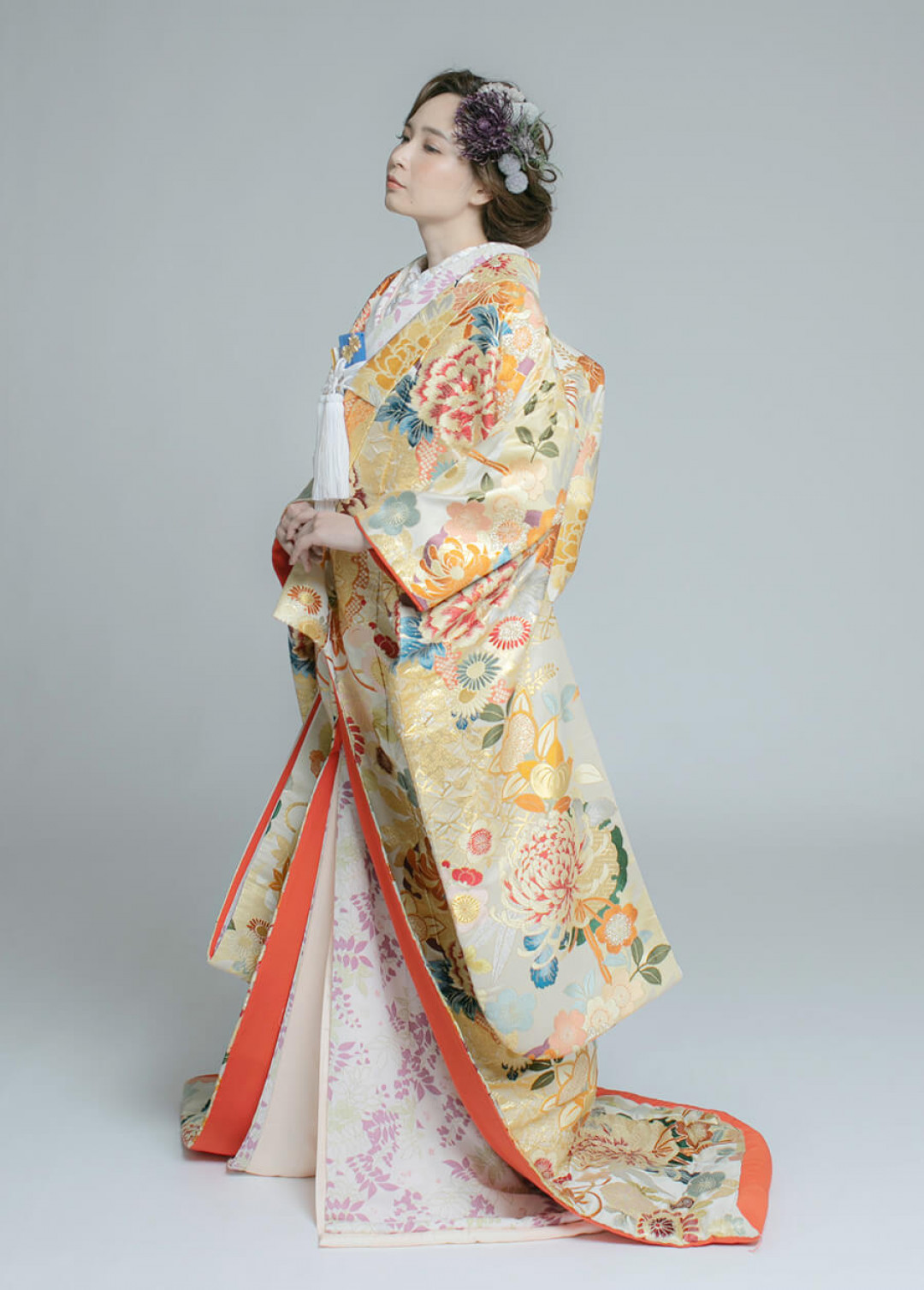 桃山花灯り・色打掛｜ラヴィファクトリー