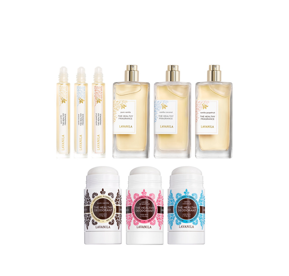 The Healthy Icon Set | Lavanila.com Exlcusive