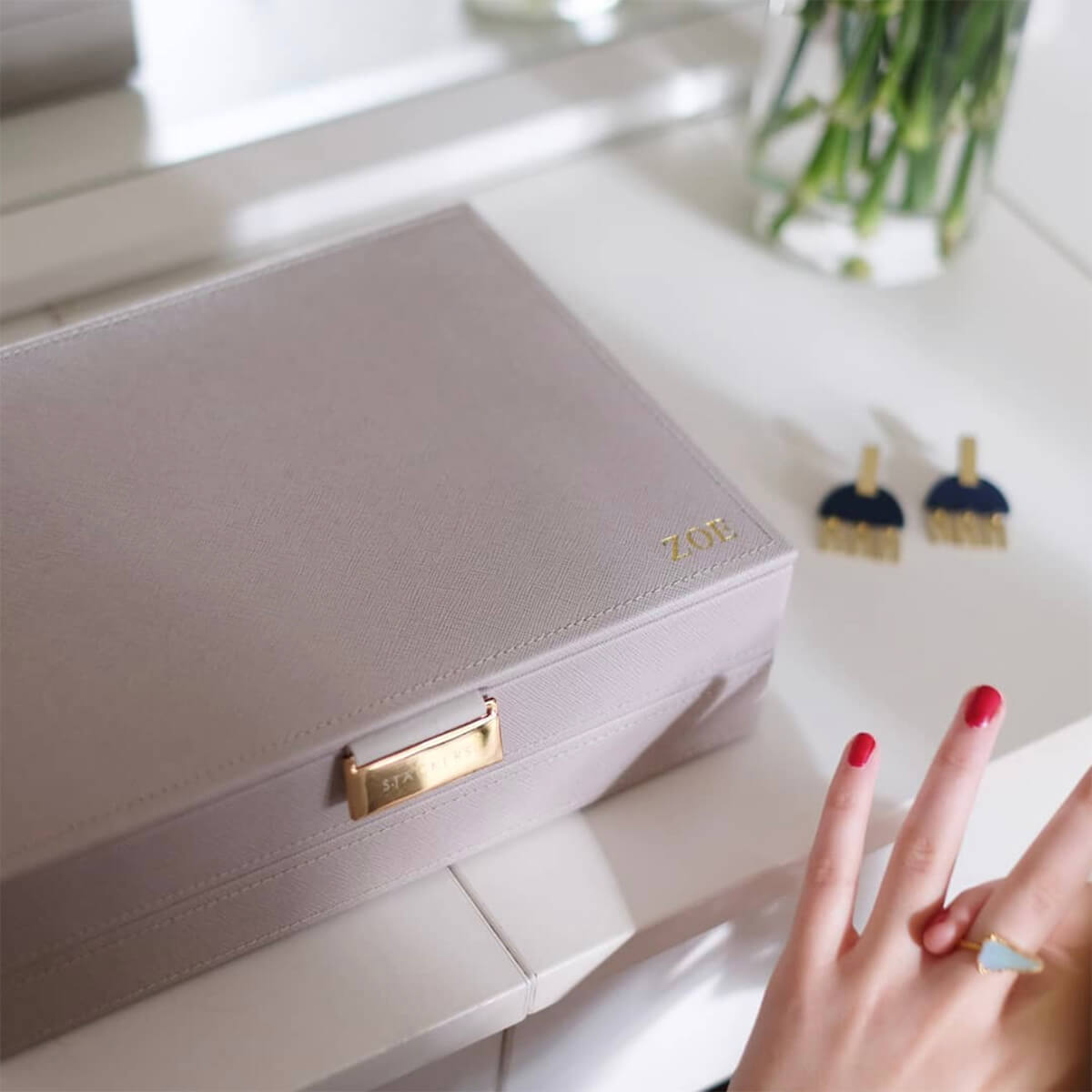 STACKERS】クラシック ジュエリーボックス Lid リッド トープ