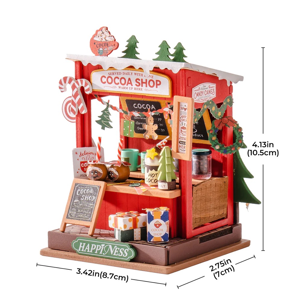 Rolife】 クリスマス ココアショップ Christmas Cocoa Shop DIY