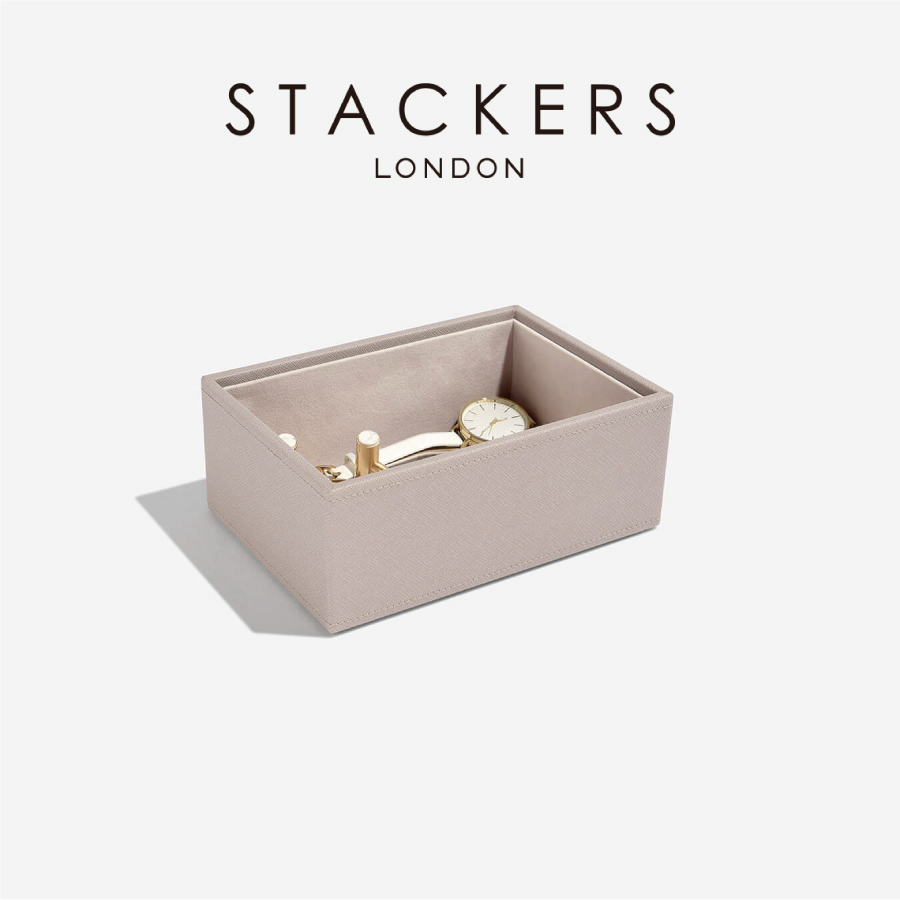 STACKERS】ミニ ジュエリーボックス オープン Open トープ グレージュ
