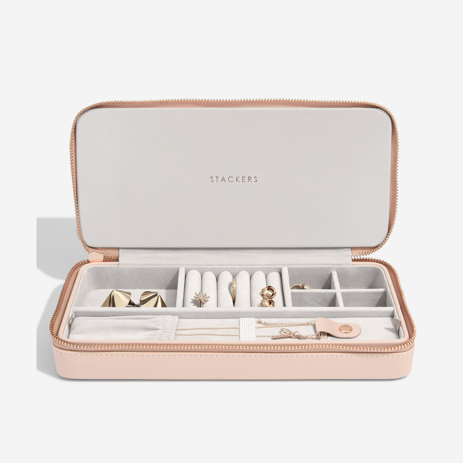 STACKERS】トラベルジュエリーボックス SLEEK スリーク ブラッシュ