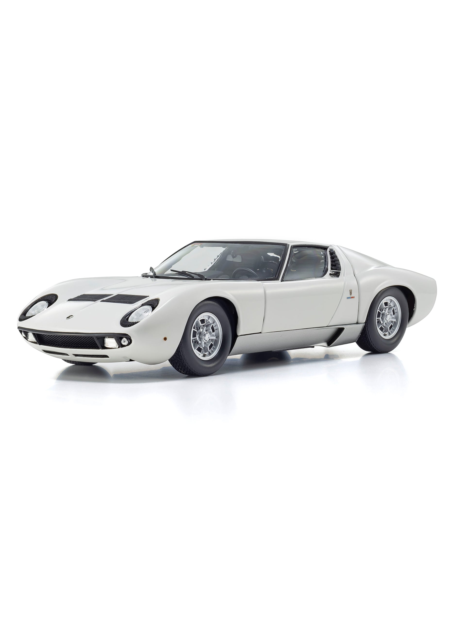Lamborghini Miura P 400 1/18 White/Silver | Lamborghini Store