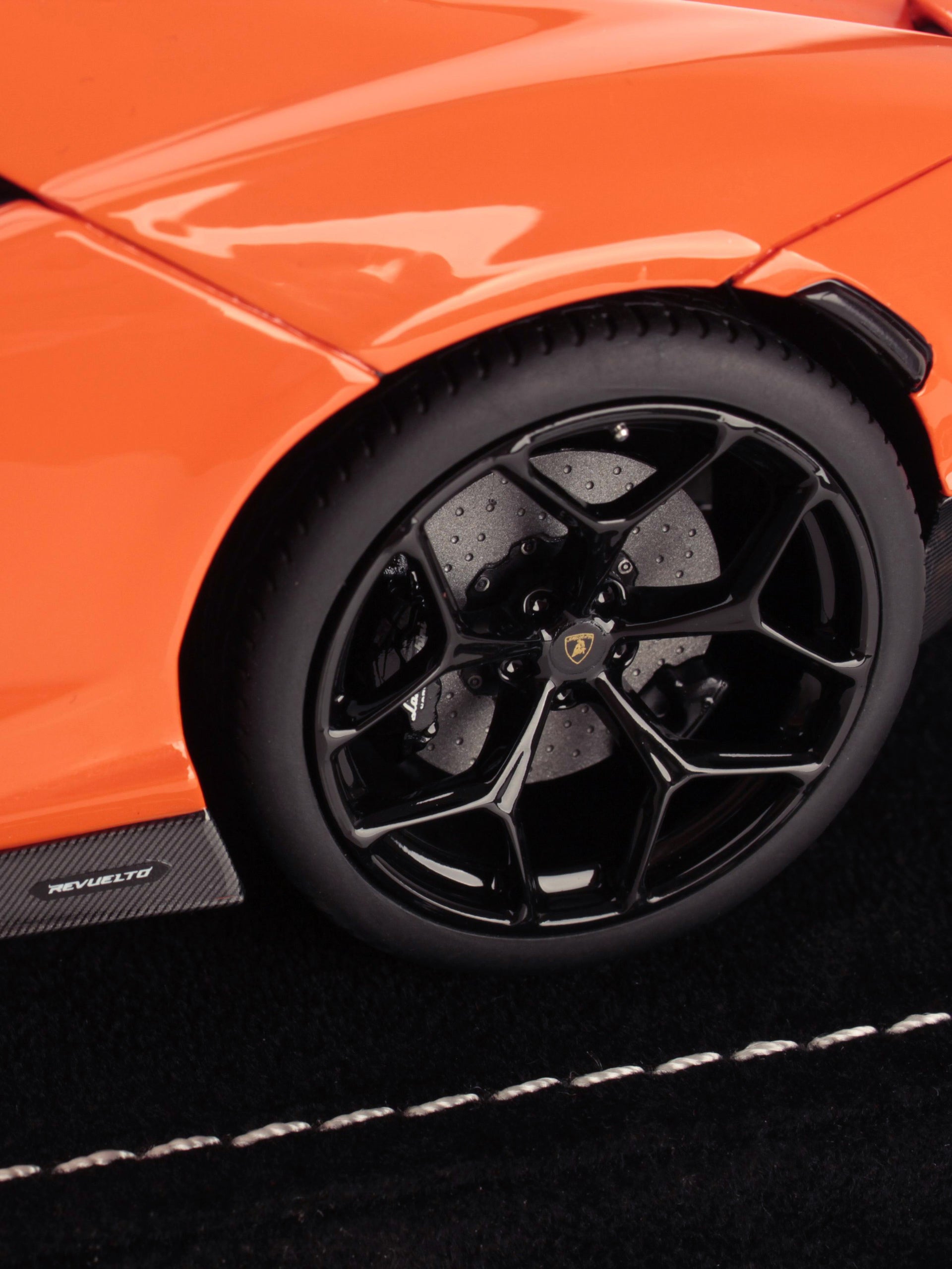 Lamborghini Revuelto Model Car On A Scale Of 1:18 By Mr Collection