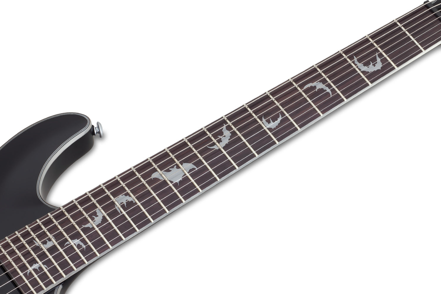 Schecter Damien Platinum Series DAMIEN-PLAT-7-SBK Satin Black 7