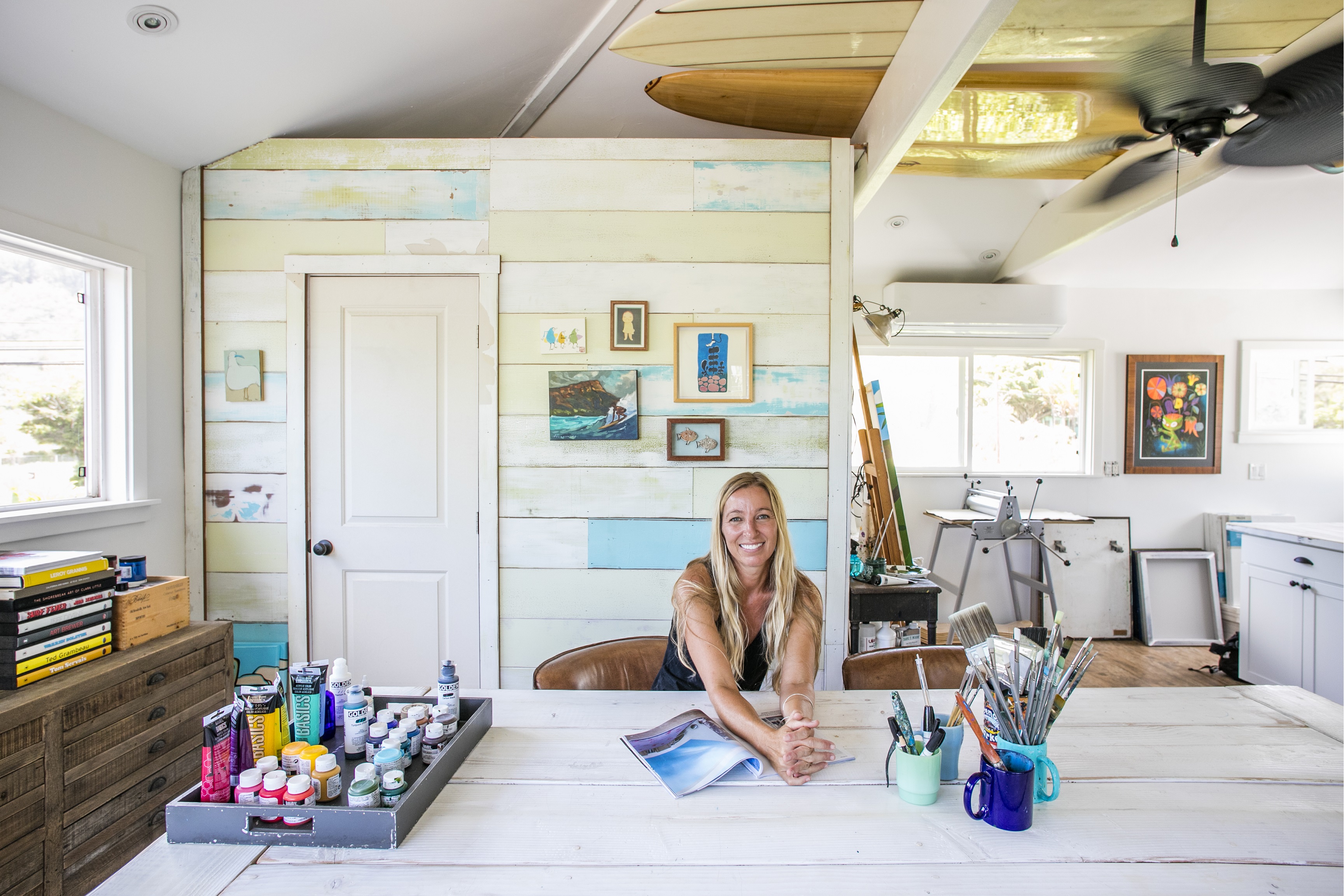 ハワイの画家ヘザー・ブラウン来日イベント『Heather Brown Gallery