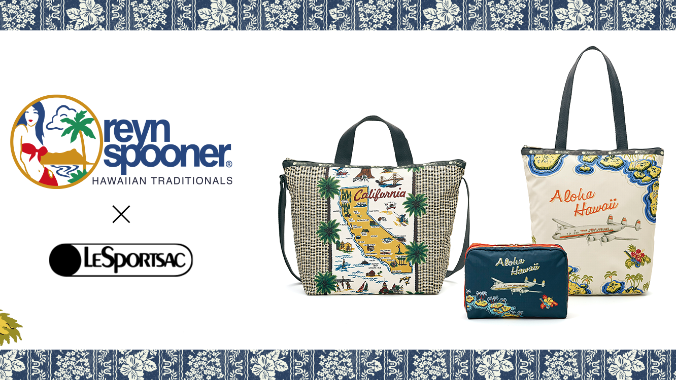 日本限定】レスポートサックがハワイ老舗ブランド「レインスプーナー