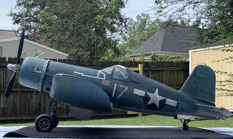 Blue Box 1/18 F4U-1D Converted and Rebuilt into a F4U-1A | Large