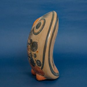 フクロウ（トナラ焼置物）- LABRAVA [メキシコ 民芸 フォークアート 雑貨]