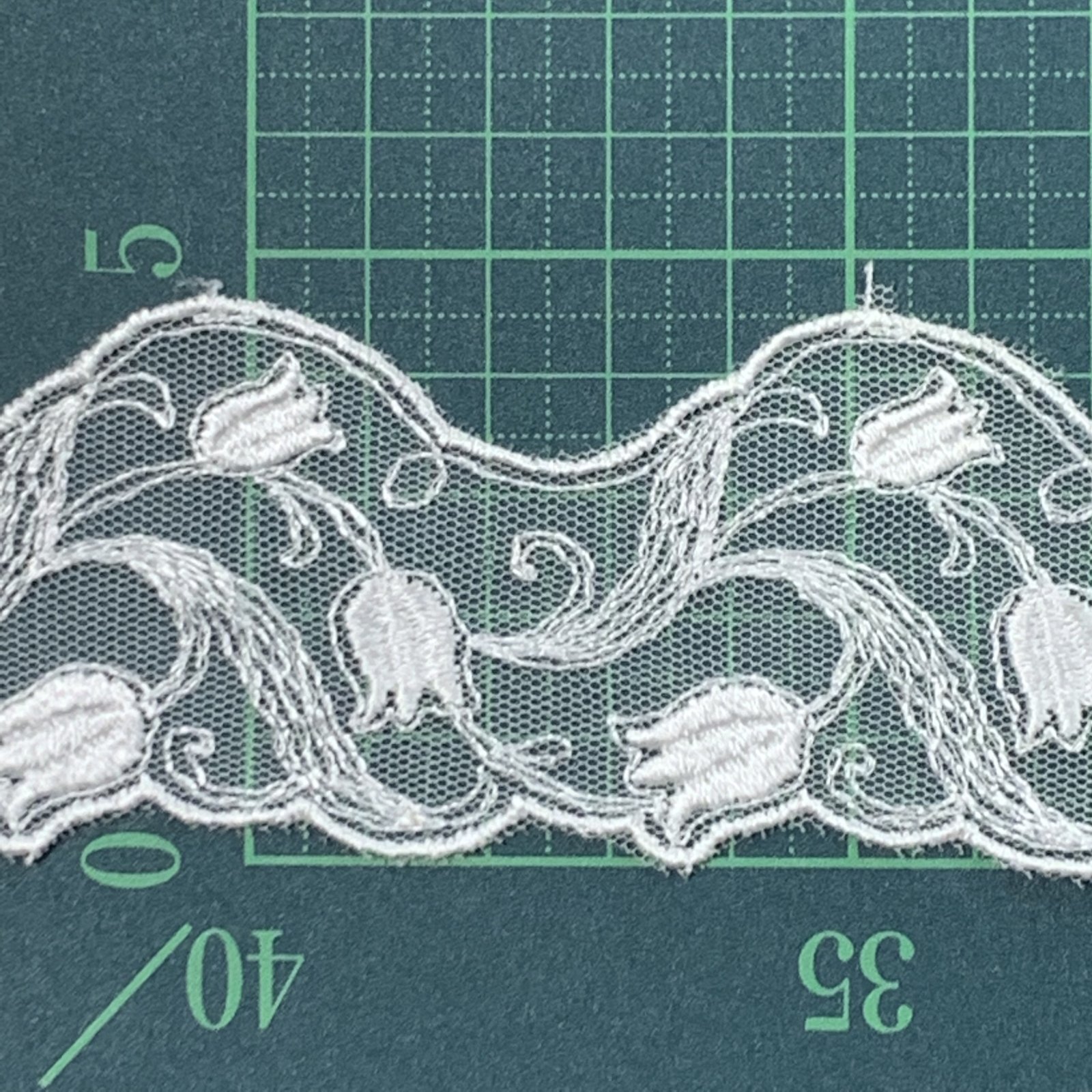 レースのお店 ななか ☆【高品質な日本製】1m巻！幅4.3cm綺麗な