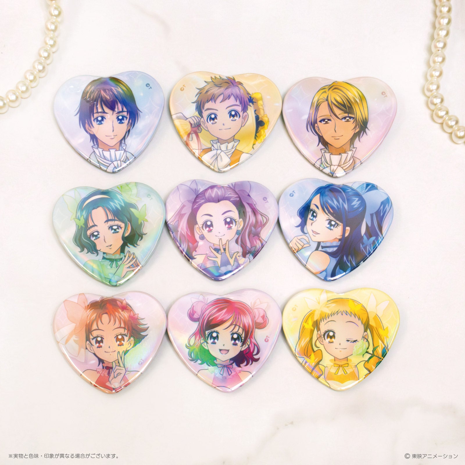 Yes！プリキュア5GoGo！×LAFARY》缶バッジセット(9個入り)- LAFARY ONLINE