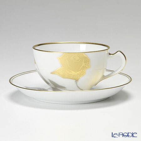 大倉陶園 金蝕バラ カップ＆ソーサー 1C／2016 | ブランド洋食器専門店