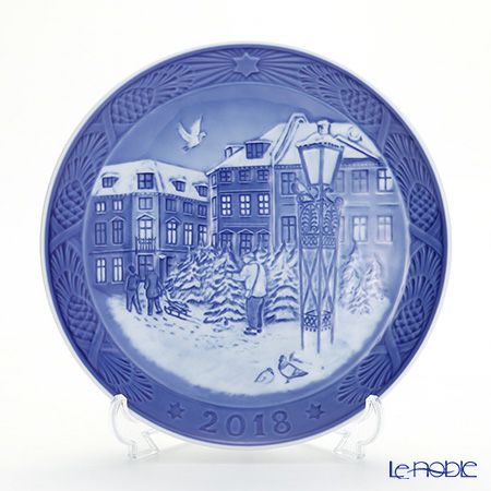 ロイヤルコペンハーゲン（Royal Copenhagen） イヤープレート 2018年