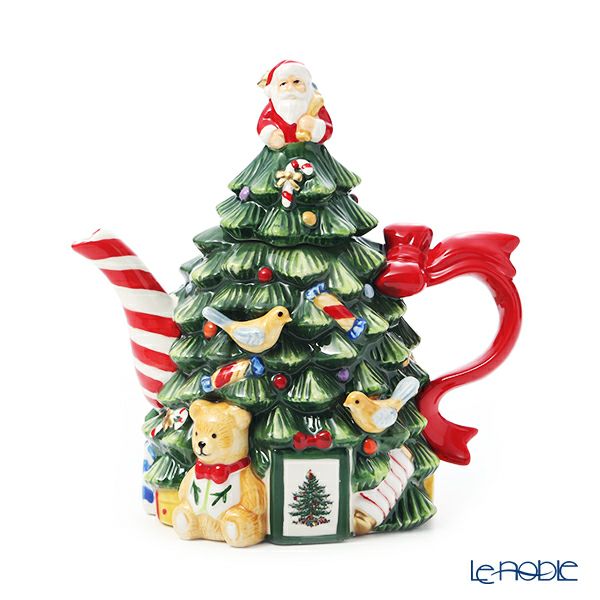 スポード クリスマスツリー ティーポット 800ml C | ブランド洋食器