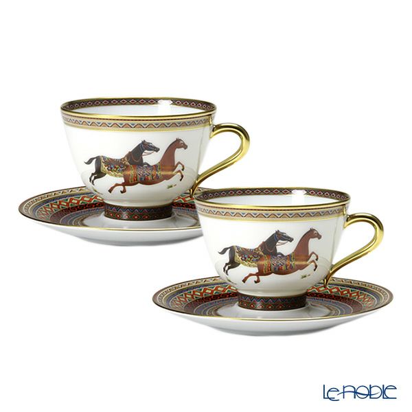 エルメス（HERMES） シュヴァルドリアン ティーカップ＆ソーサー 230ml