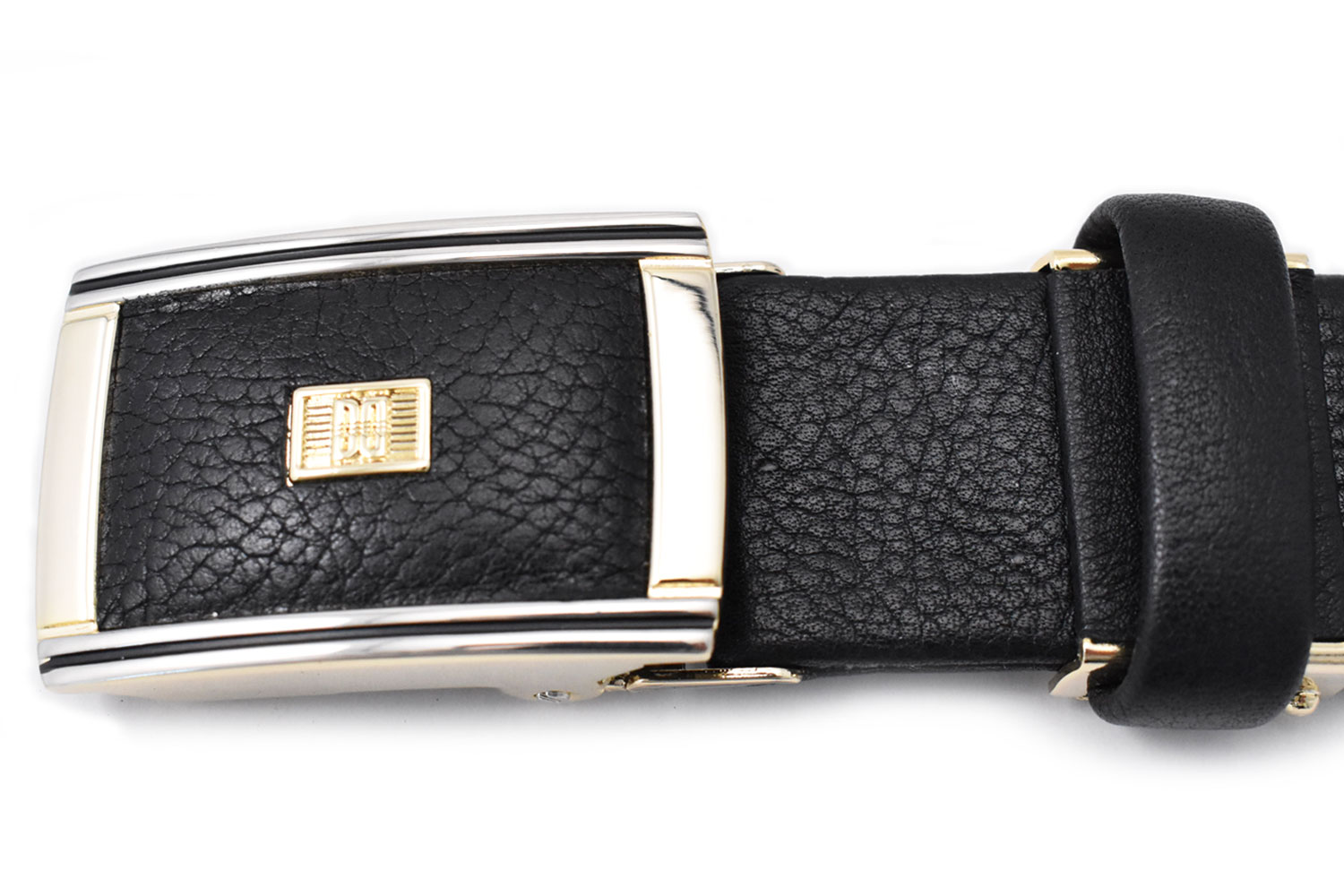 牛革 袋縫無双ビジネスベルト スライドバックル式 「ダックス」 DB10580