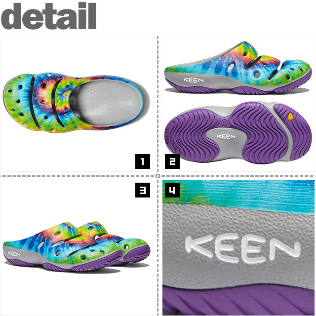 キーン) KEEN YOGUI ARTSFULL DEAD DYE 13 (SANDAL)(1024635-DD