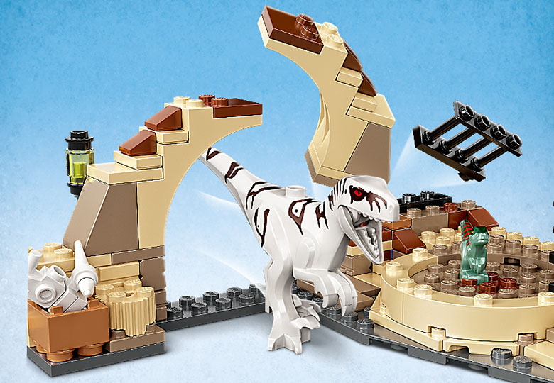 Atrociraptor Dinosaur: Bike Chase 76945 | Jurassic World™ | Buy