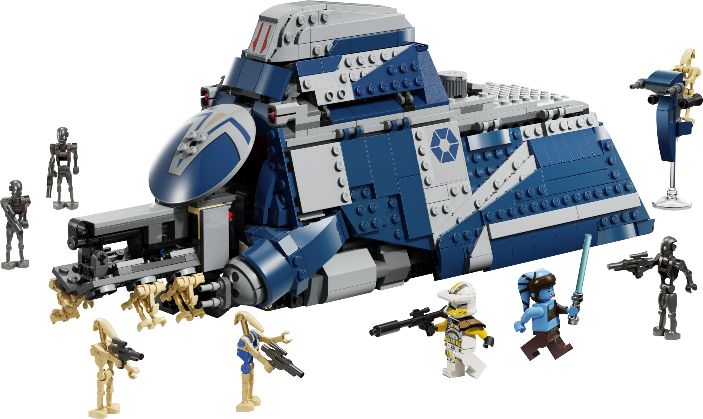 惑星フェルーシアの戦い 分離主義勢力の大型兵員輸送車 75435 | スター