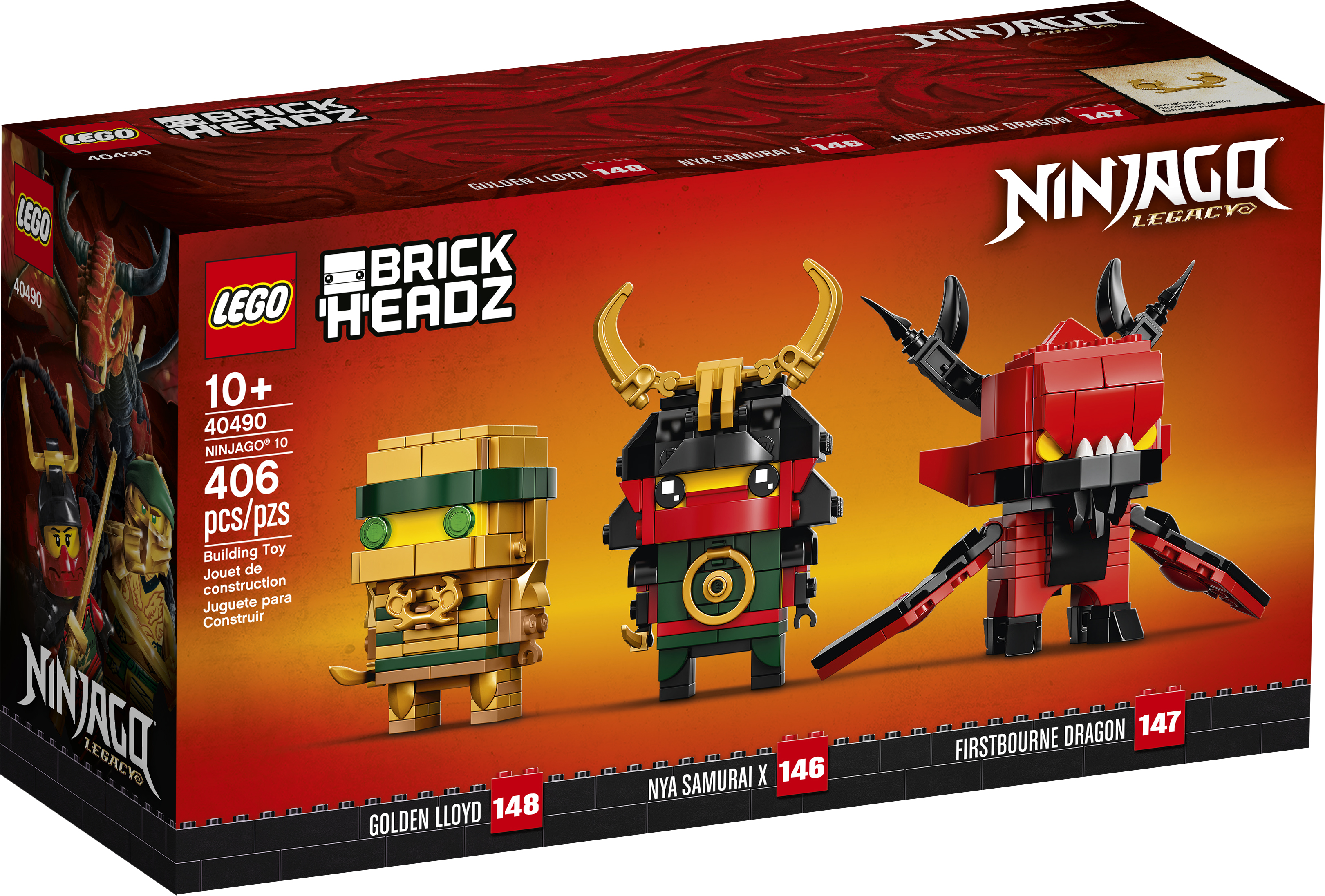 NINJAGO® 10 40490 | NINJAGO® | Buy online at the Official LEGO