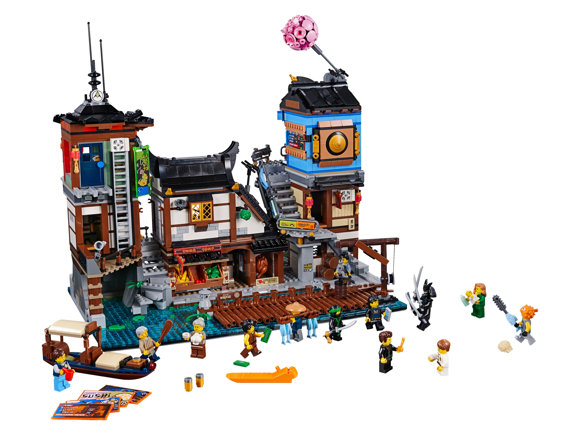 Les quais de la ville NINJAGO® 70657 | NINJAGO® | Boutique LEGO