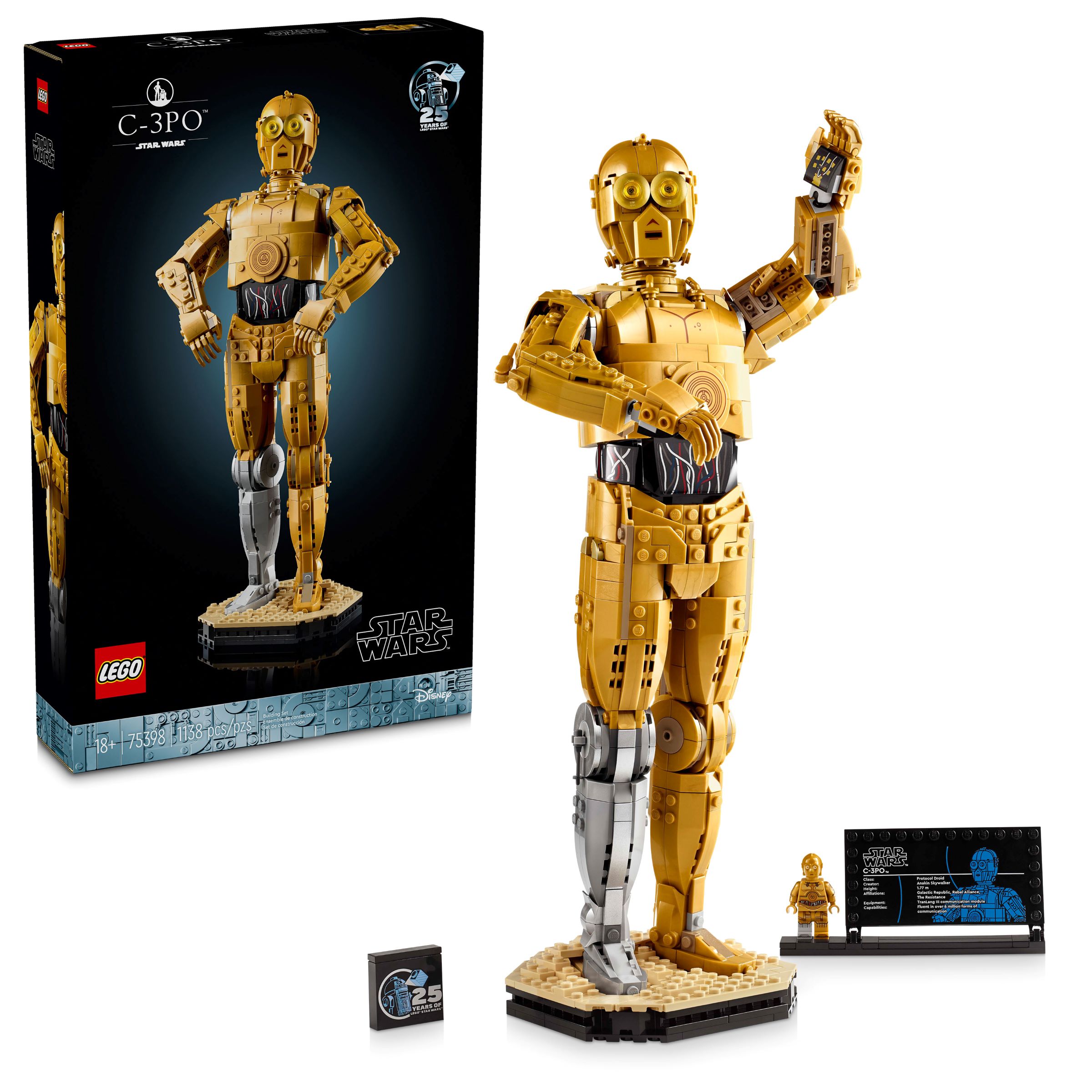 C-3PO™ 75398 | スター・ウォーズ™ |レゴ®ストア公式オンライン