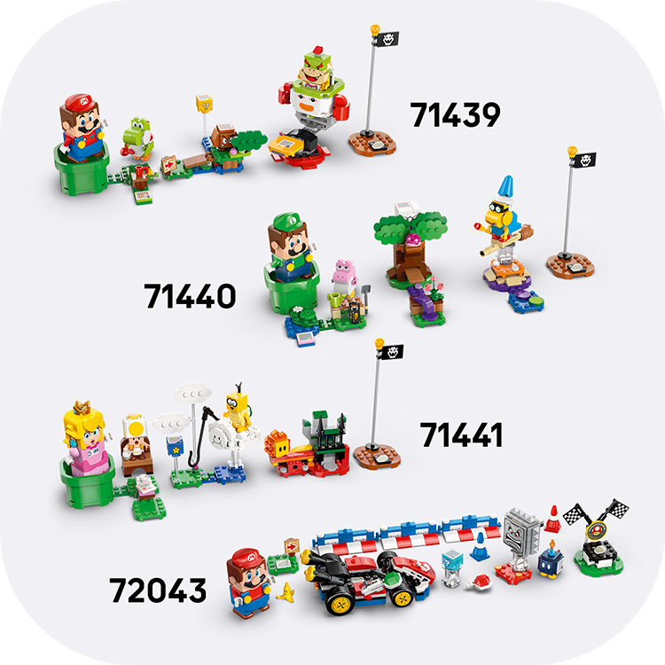 Mario Kart™ – Bowser's Castle 72039 | LEGO® Super Mario™ | Buy