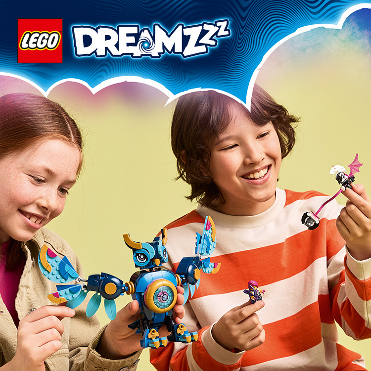 Zoey's Time Owl 71494 | LEGO® DREAMZzz™ | Buy online at the
