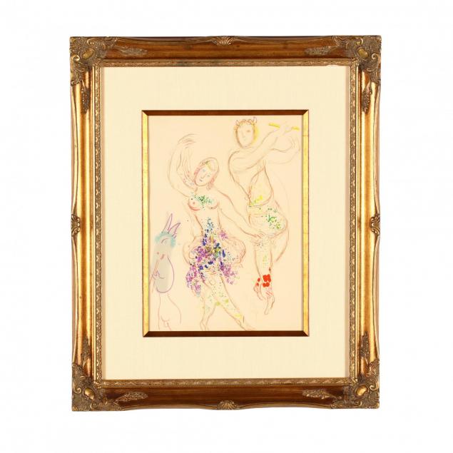 Marc Chagall (French/Russian, 1887-1985), Le Ballet: Daphnis et