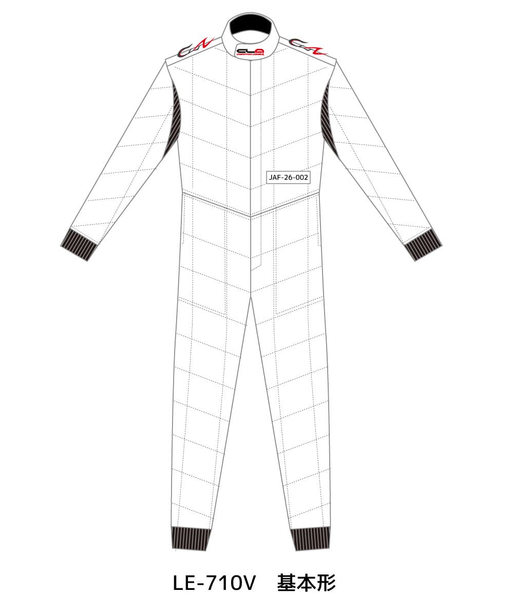 JAF公認カートスーツのCLAレーシングスーツ