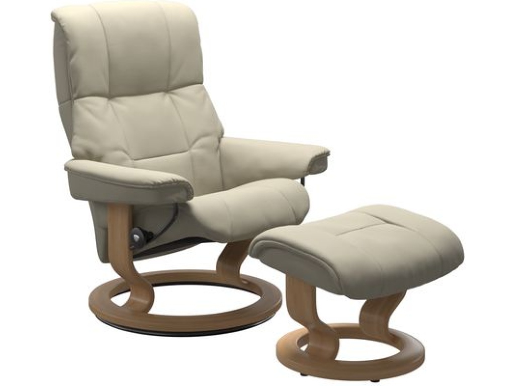 Stressless by Ekornes Stressless Classic Medium Admiral | Leather