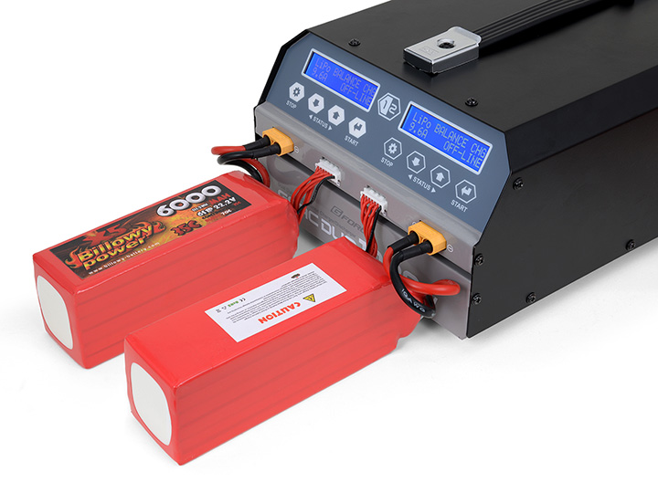 G-FORCE Li-Po 6セル専用充放電器 G6AC DUO 1080W