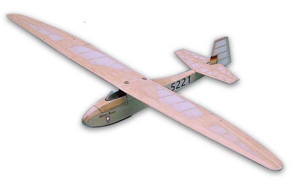 OK模型 PILOT グルナウベイビー2b 12178 バルサキット スケール