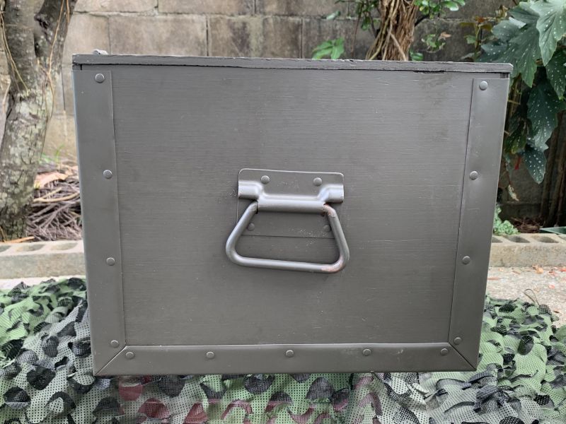 米軍実物 FOOT LOCKER TRUNK ミリタリー OD BOX PELICAN.HARDIGG