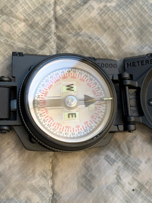 米軍実物 CAMMENGA レンザティック コンパス アウトドア