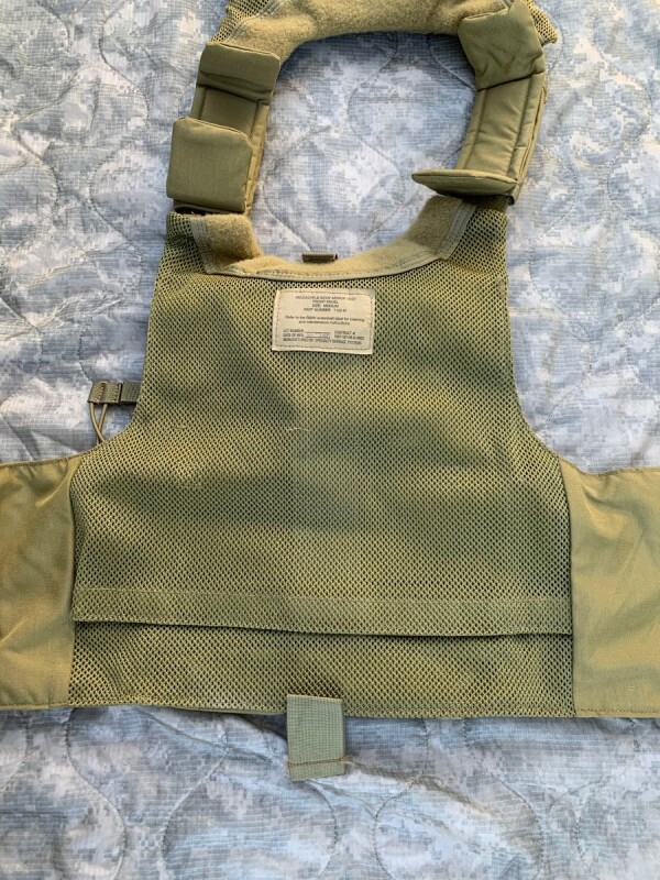 米軍実物 SDS製 RBAV リリーザブル ボディーアーマー カーキ ボディー