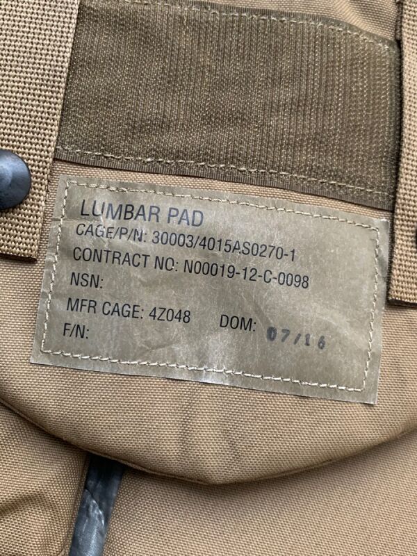 米海軍実物 CMU-37/P BODY ARMOR navy Air crew Systems ボディー