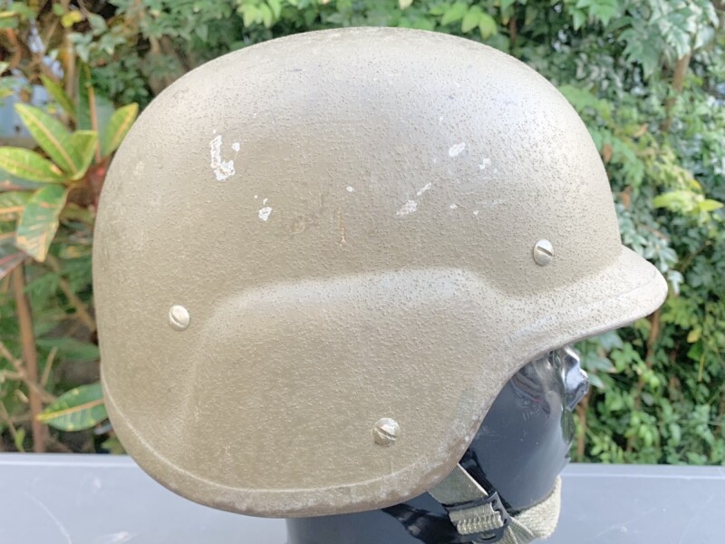 米軍放出品 実物 フリッツヘルメット ウッドランド サイズL