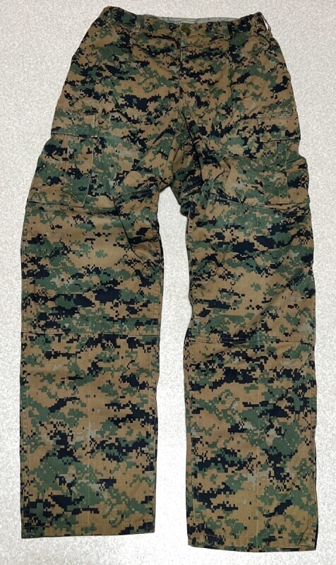 海兵隊実物 USMC ウッドマーパットパンツ SMALL-REGULAR ウッド