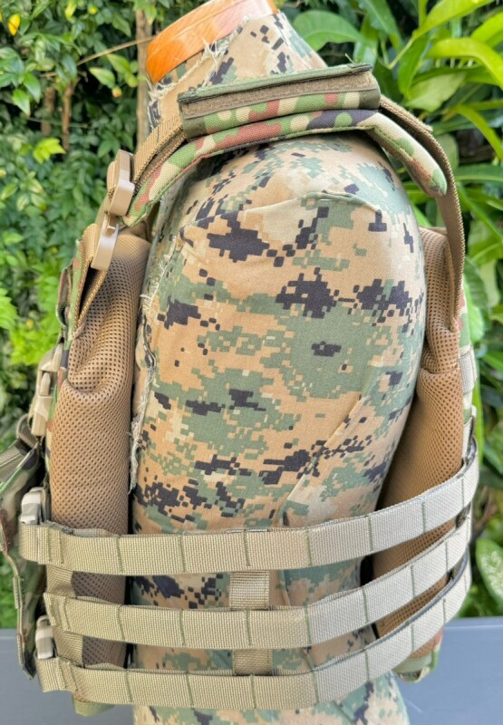 陸上自衛隊 新型オードナンス 陸自迷彩パターン プレートキャリア M