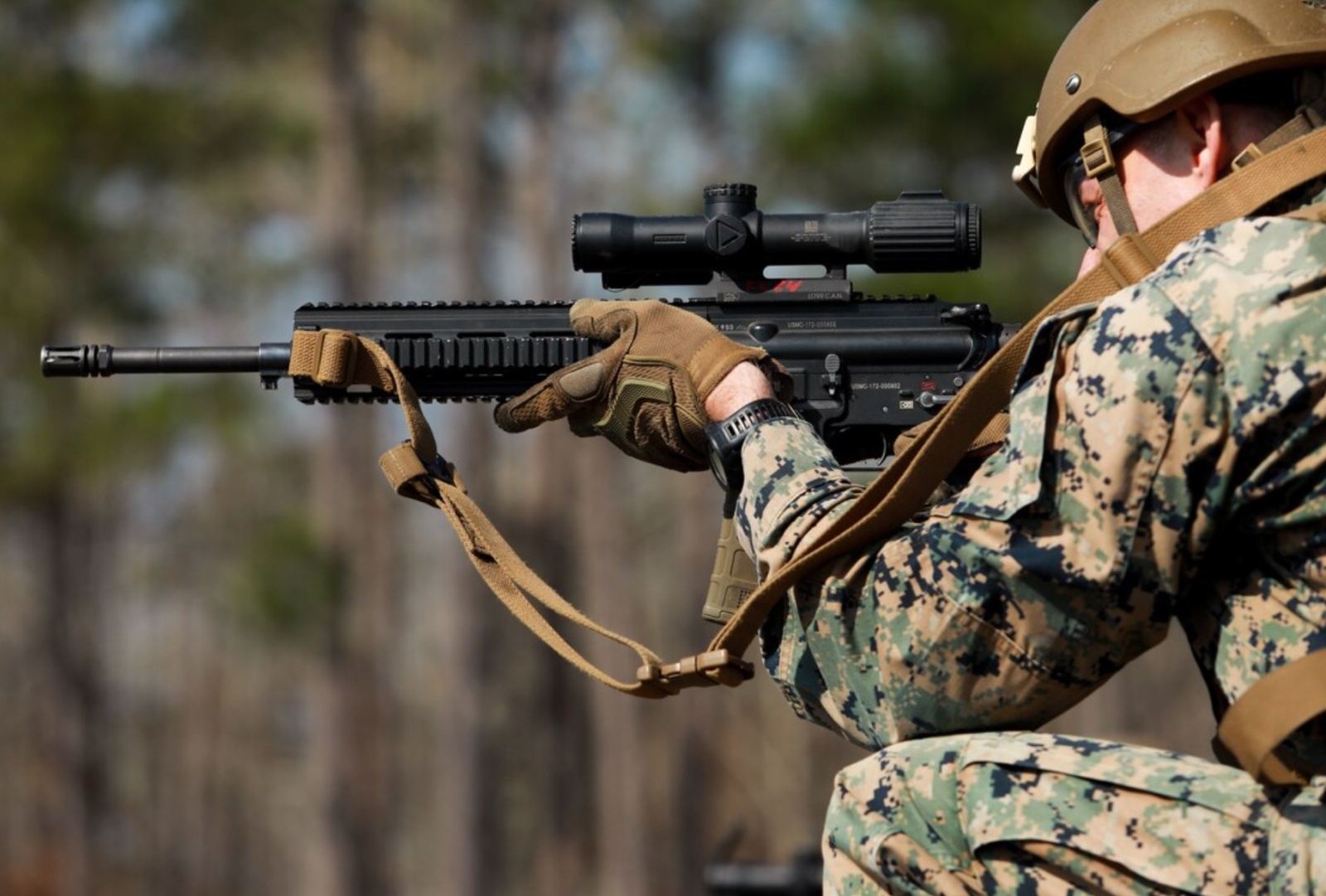 海兵隊実物 SMALL ARMS M27 ライフル スリング ベルト／スリング