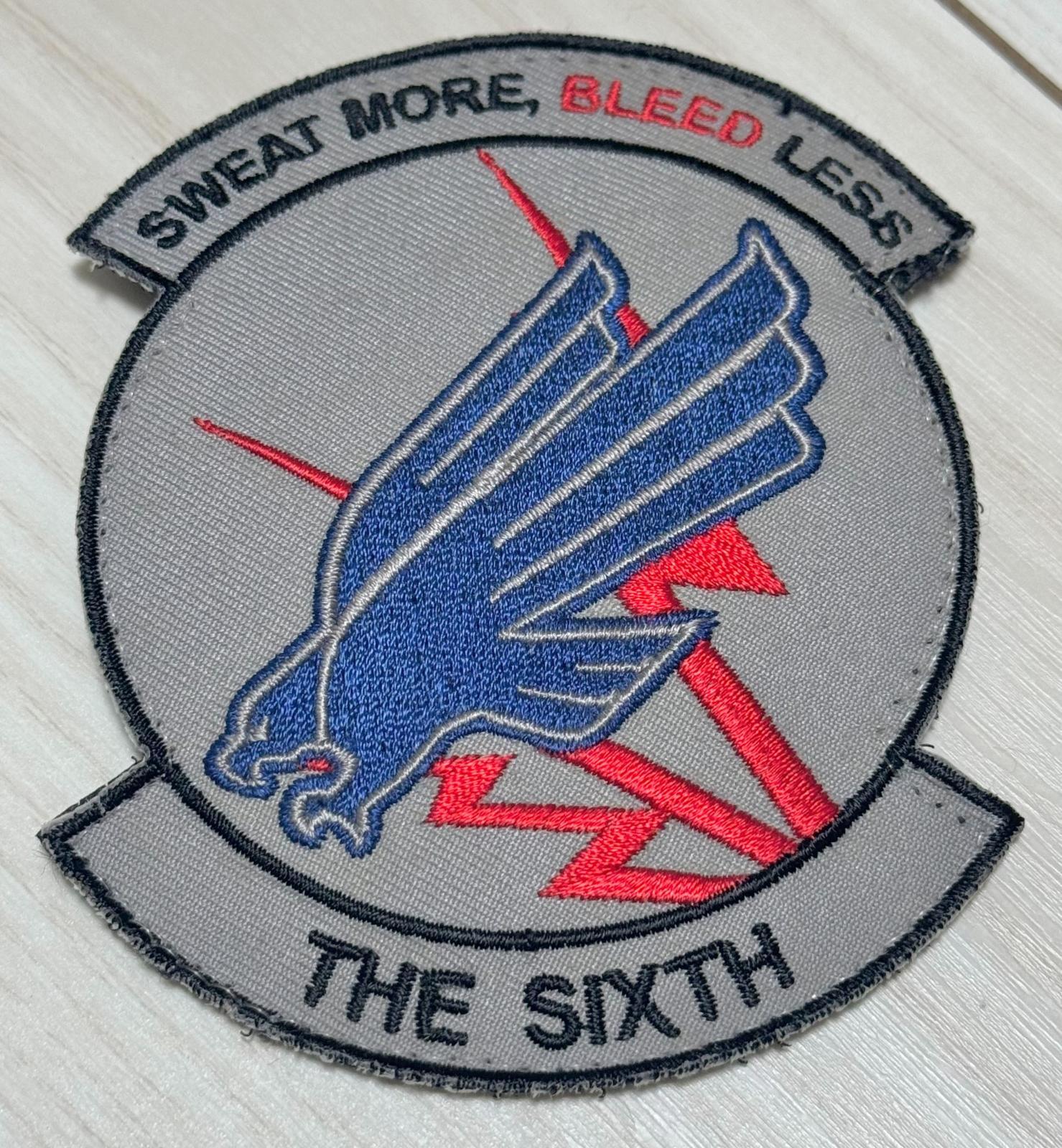 米軍実物 USAF 966 AACS ワッペン ベルクロ付き ワッペン（U.S.AIR FORCE）