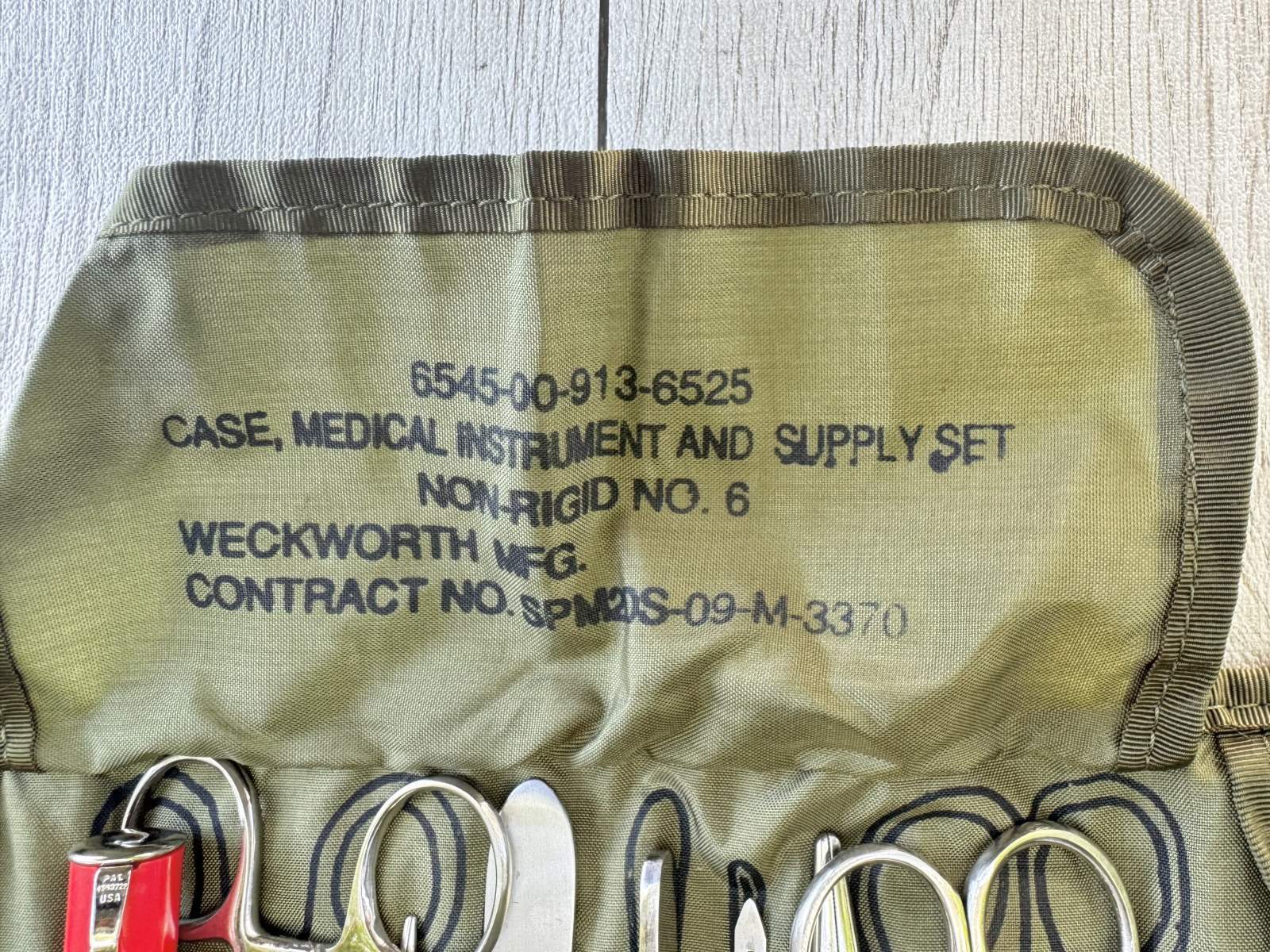 レア！米軍実物/野戦メディカル/サージカルキット ／MEDICAL SET