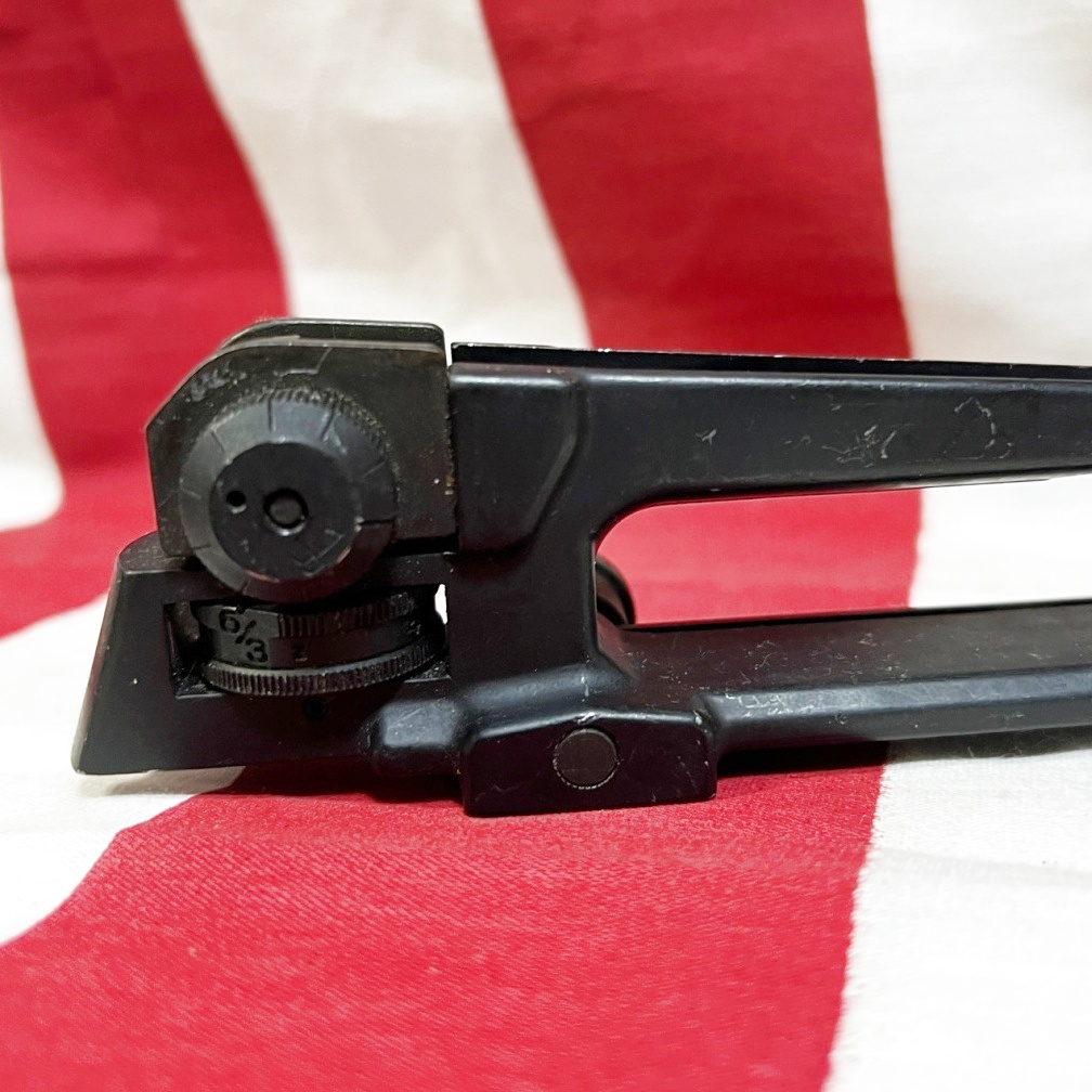 米軍実物 M4/M16 キャリングハンドル リアサイト 部品・パーツ