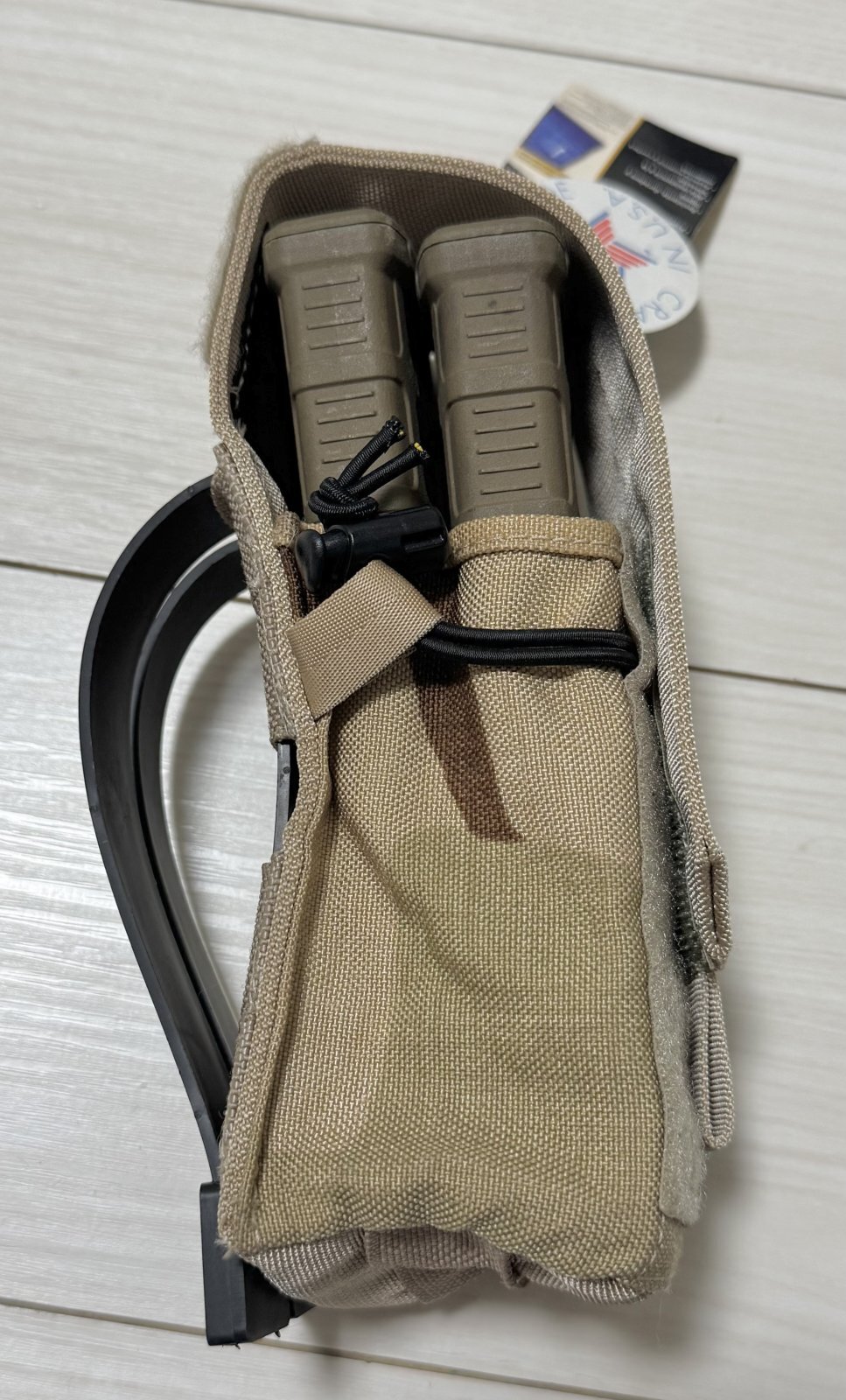 米軍放出品 PATRIOT PERFORMANCE Materials M4/M16 デザート3C ダブル
