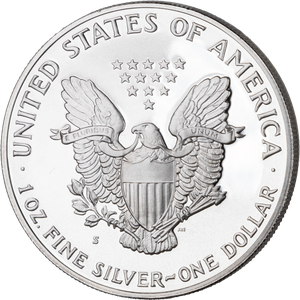 1990 $1 Silver American Eagle | Littleton Coin Company
