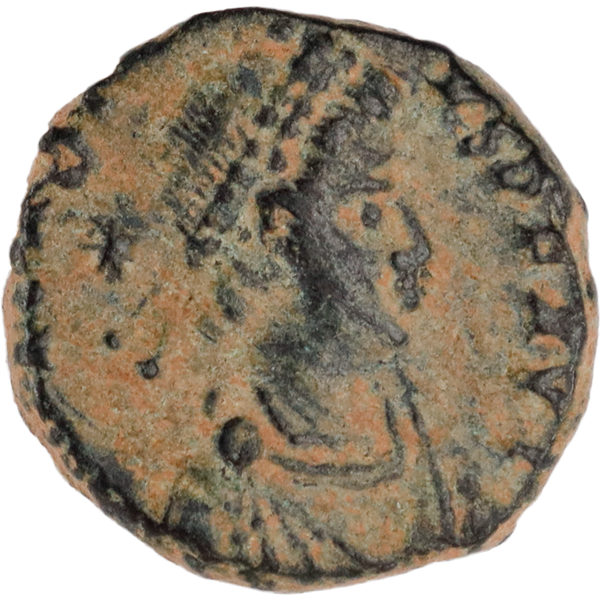 A.D. 383-408 Arcadius Bronze Reduced Follis | Littleton Coin Company