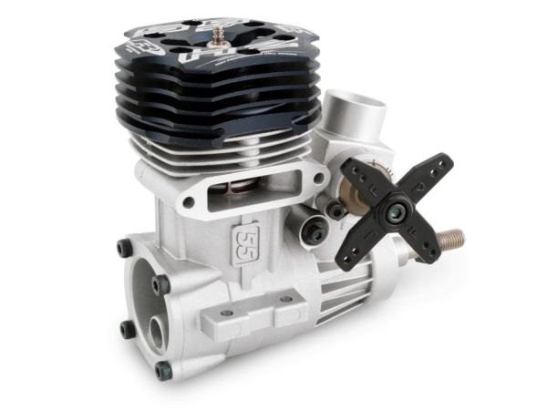 中古、破損有り RCヘリ用 OS 55HZ-Rエンジン & サイレンサー 中古